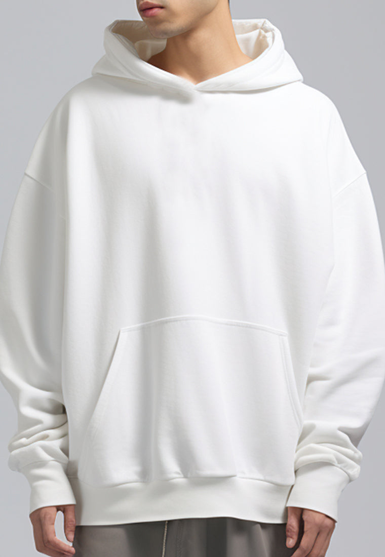 MOB14 Hoodie Oversize ScubaLux "your growth is limitless" putih