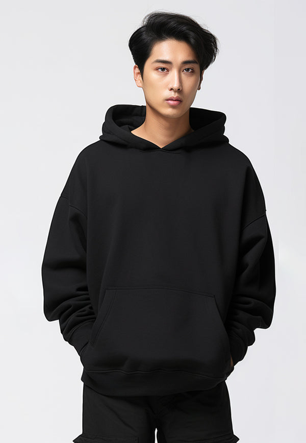 MOB15 Hoodie Oversize ScubaLux "your growth is limitless" hitam