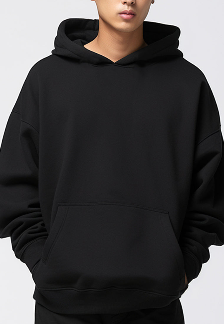 MOB15 Hoodie Oversize ScubaLux "your growth is limitless" hitam