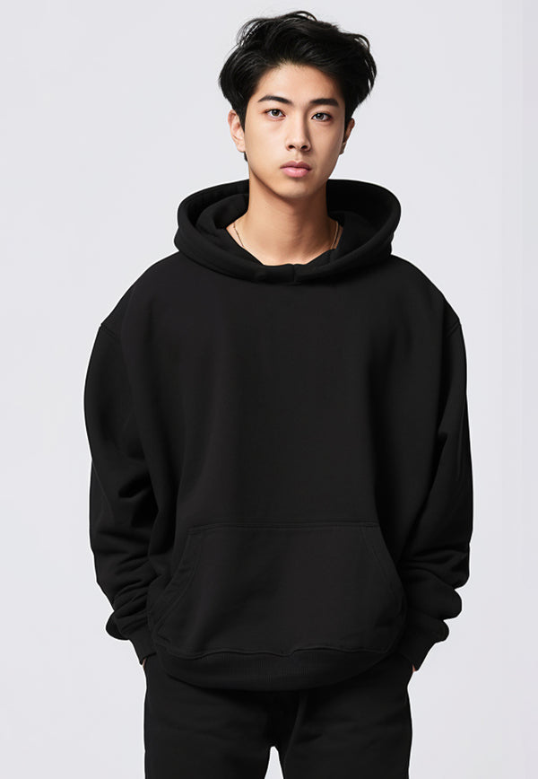 MOB21 Hoodie Oversize Scubalux "no pain no gain" hitam