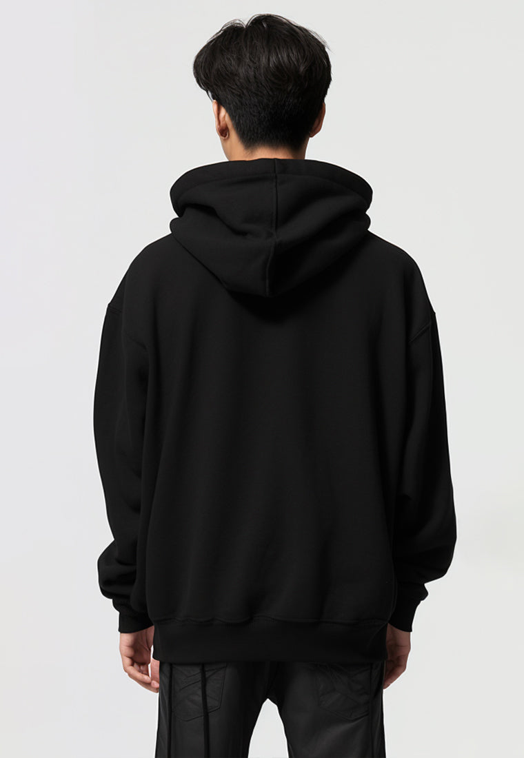 MOB23 Hoodie Oversize Scubalux "never give up camo" hitam