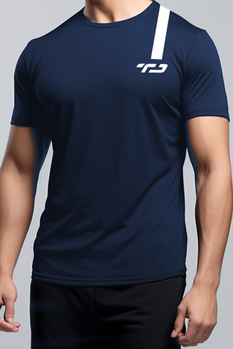 Td Active MS160 S/S Slash Td Dakir Running Jersey Navy