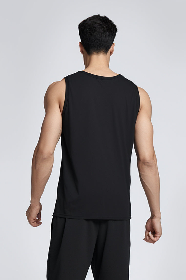 TD Active MS184 kaos gym tank top kutang singlet LIFTVERSITY hitam