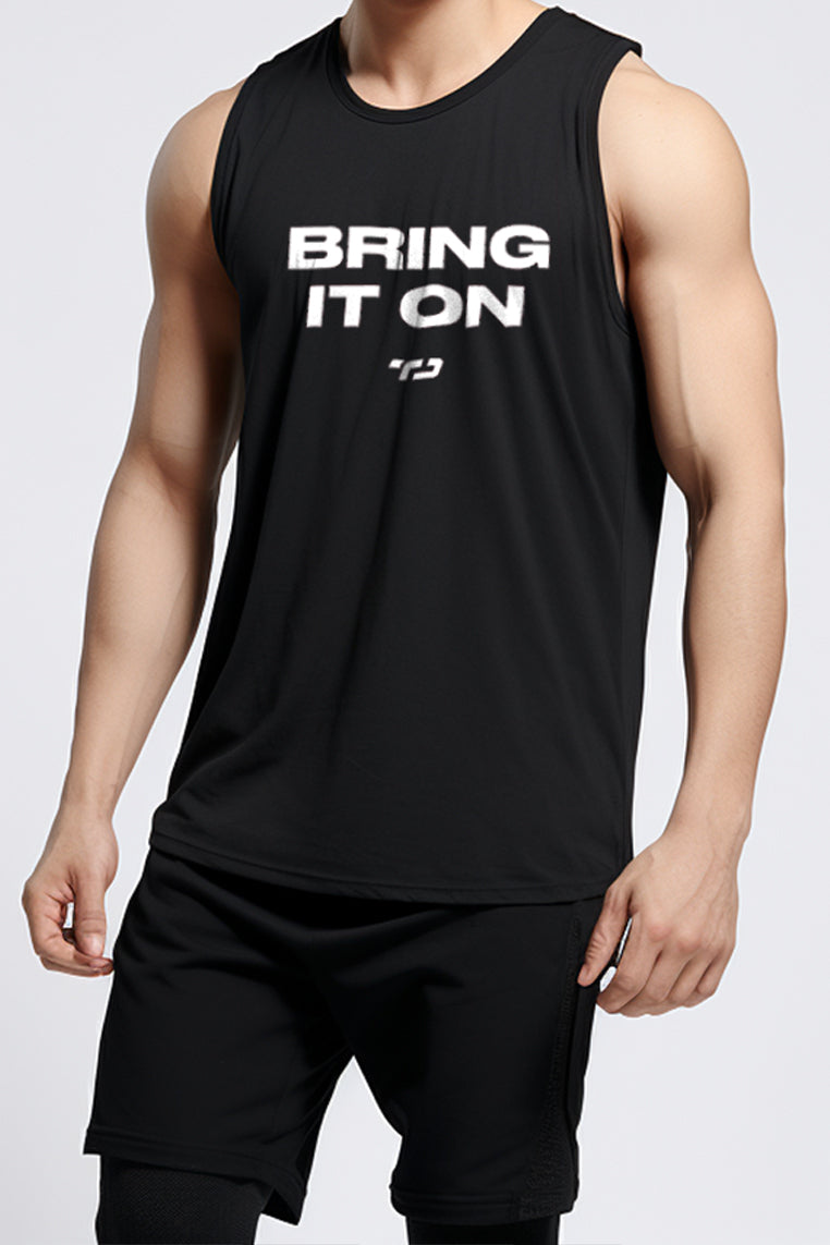 TD Active MS185 kaos gym tank top kutang singlet Bring It On