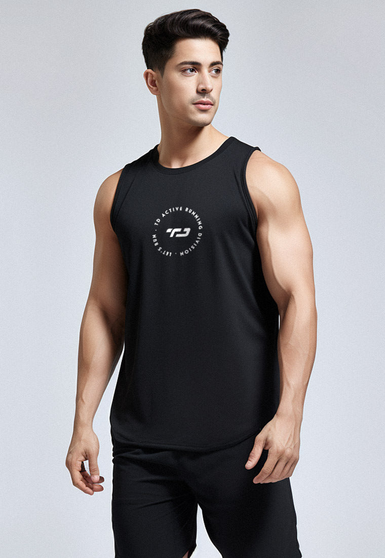 MSA14 kaos olahraga pria kutung sleeveless lekbong instadry lari running jogging 