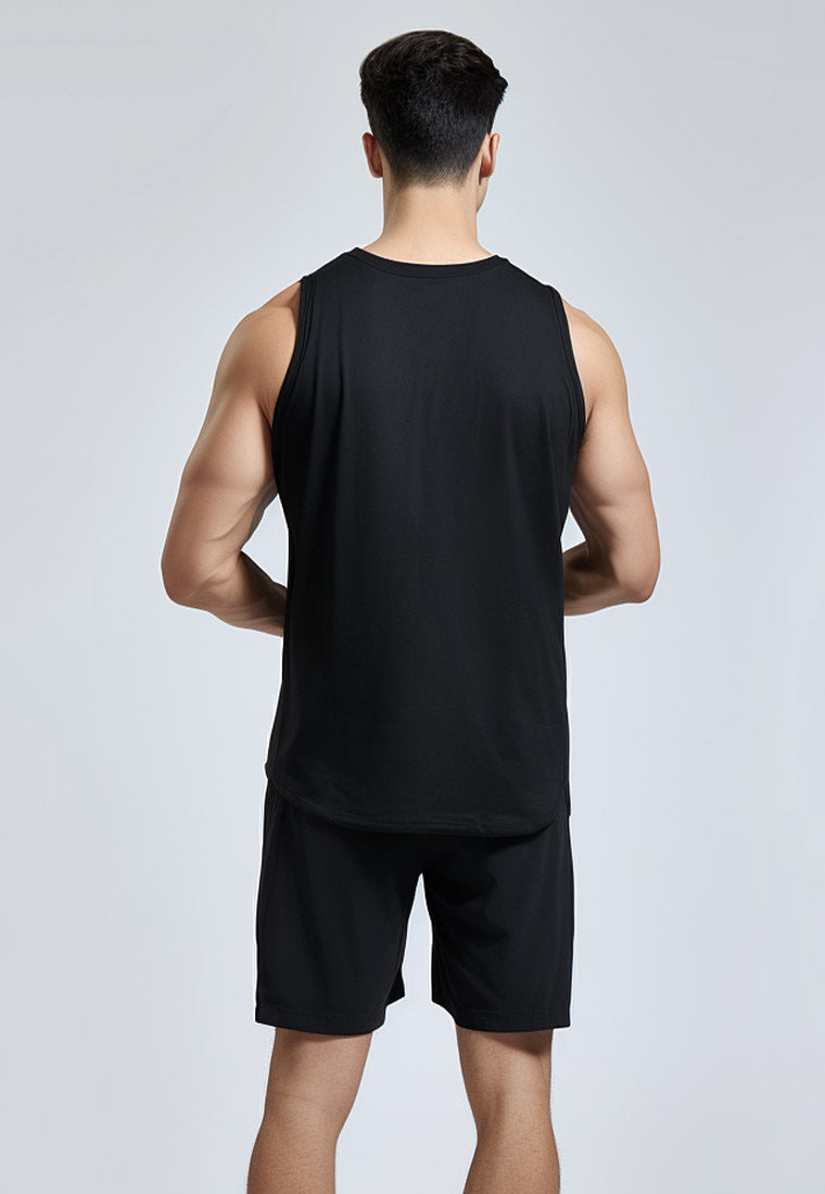 MSA14 kaos olahraga pria kutung sleeveless lekbong instadry lari running jogging 