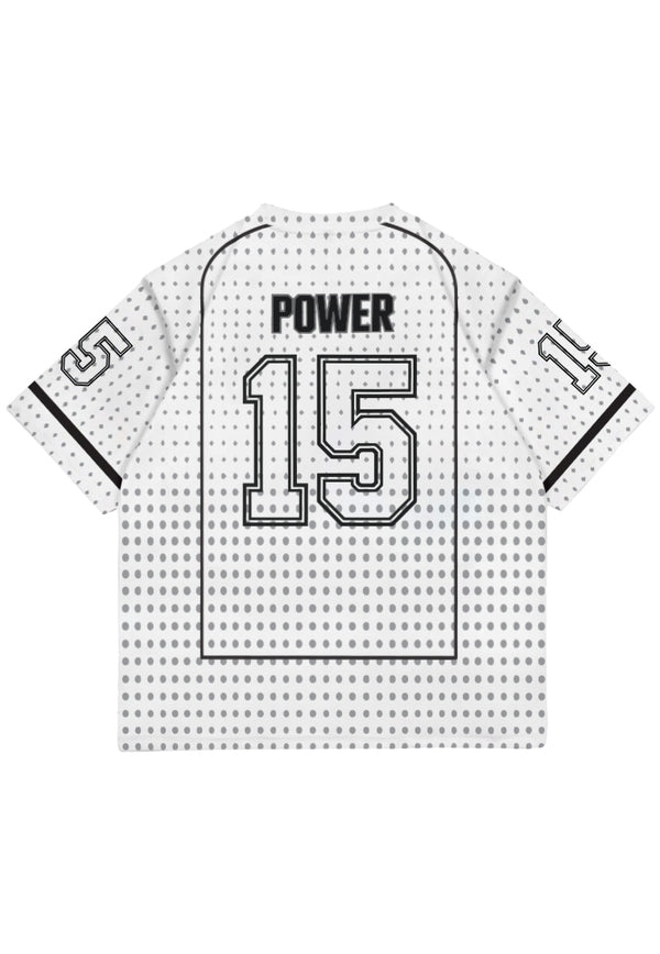MSA60 Jersey Premium Oversize 260gsm TdBolt  Vintage Streetwear bahan Heavy Jersey  "15 power white"