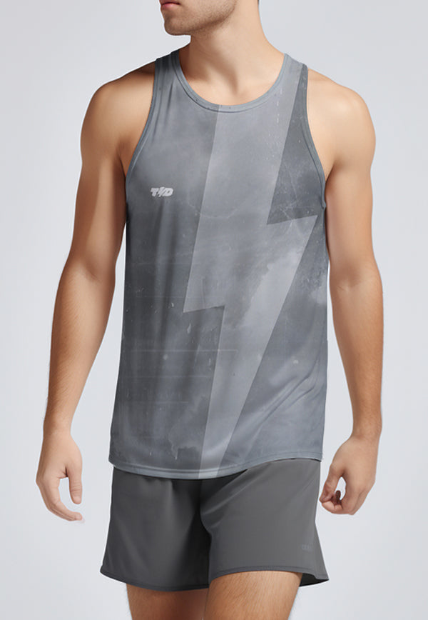 MSA69 singlet running pria tdbolt "speed endurance" silver abu muda airdrylite