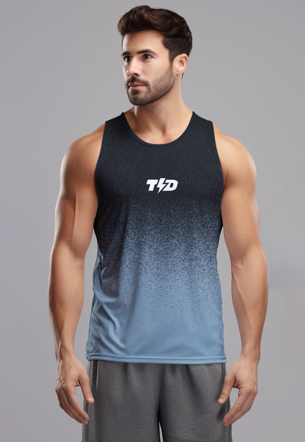 MSA83 Muscle Tank Cross Training "acid rain light blue"