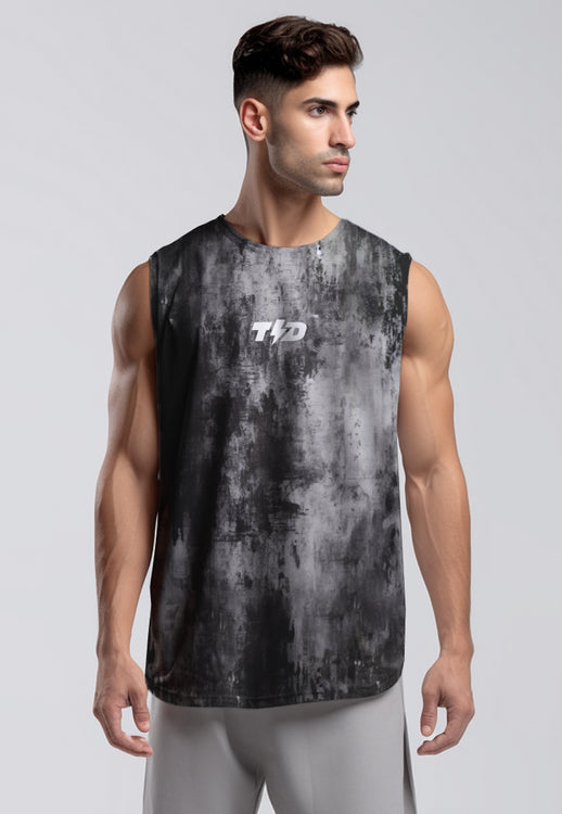 MSA85 Kaos Tank Kutung Olahraga Pria Vtank 