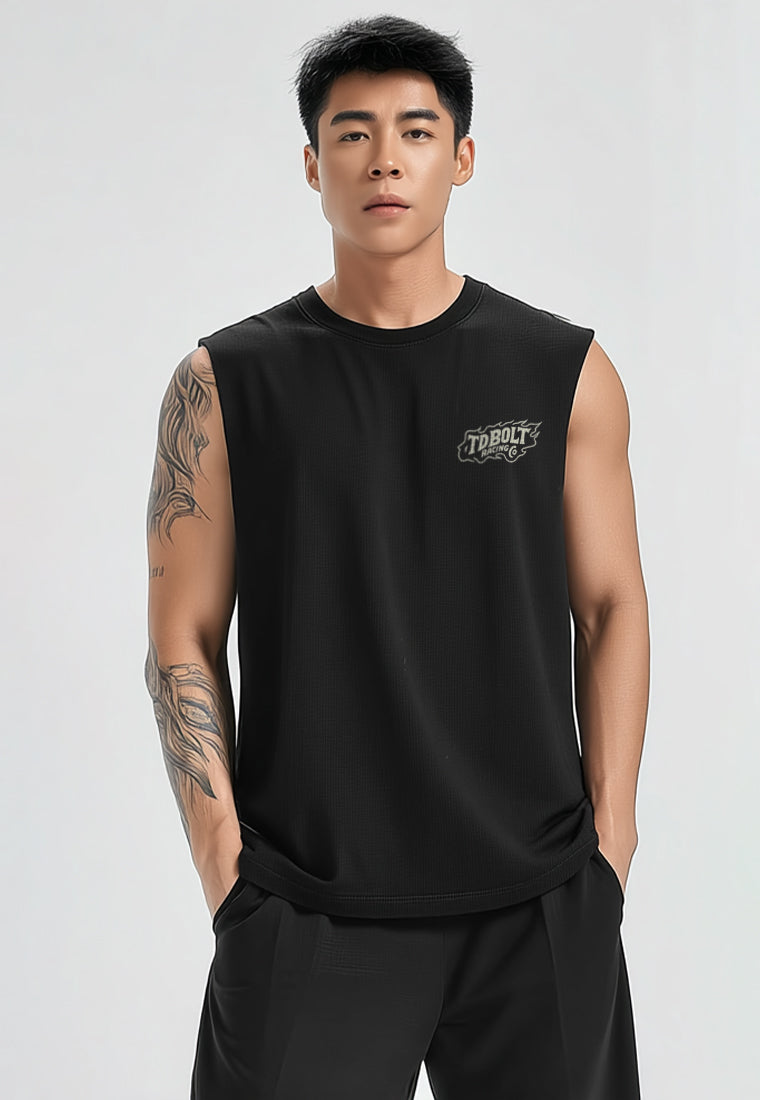 MSA93 Kaos Lari Kalcer Sleeveless Cloud Cotton 24s 