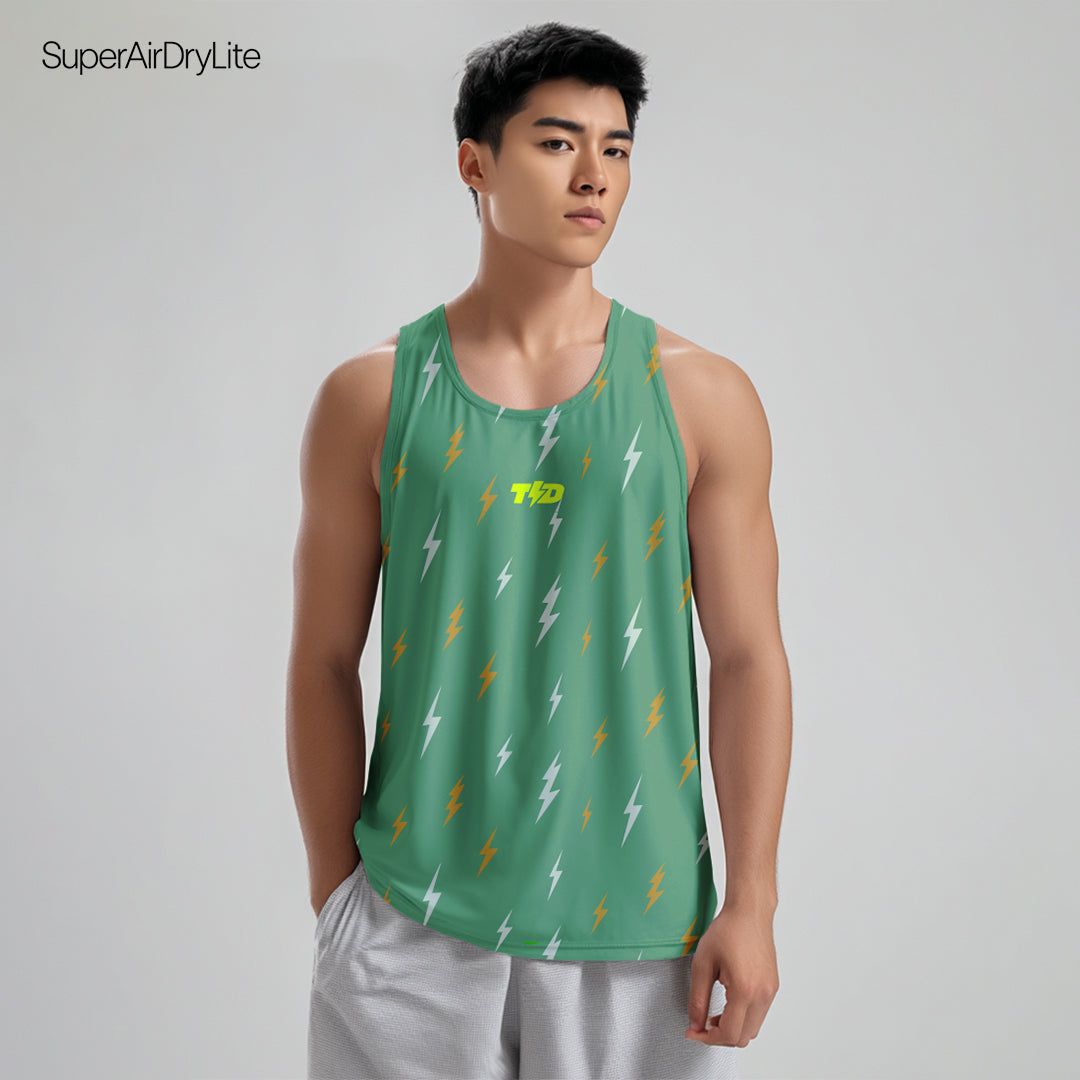 MSB08 kaos singlet olahraga pria dry fit superairdrylite TdBolt 