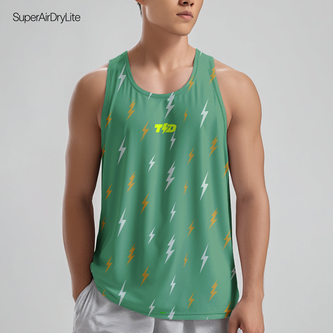 MSB08 kaos singlet olahraga pria dry fit superairdrylite TdBolt 