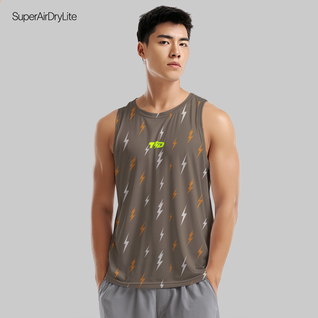 MSB09 Kaos running singlet Pria superairdrylite TdBolt 