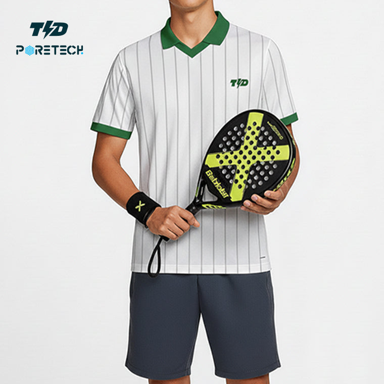 MSB11 Jersey Padel Pria Polo PoreTech 