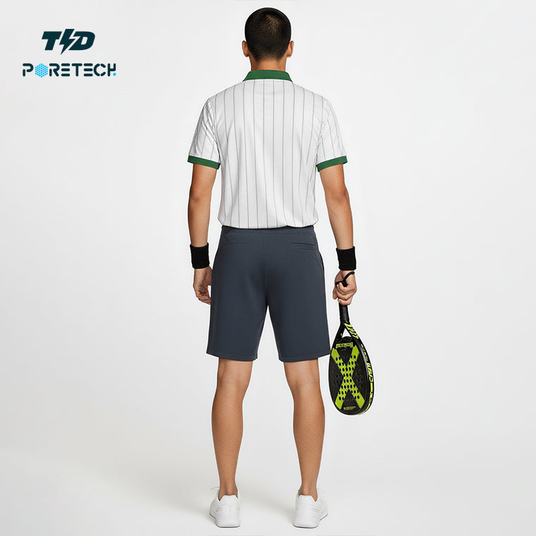 MSB11 Jersey Padel Pria Polo PoreTech 