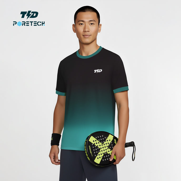 TDACTIVE Jersey Padel Pria Polo PoreTech 