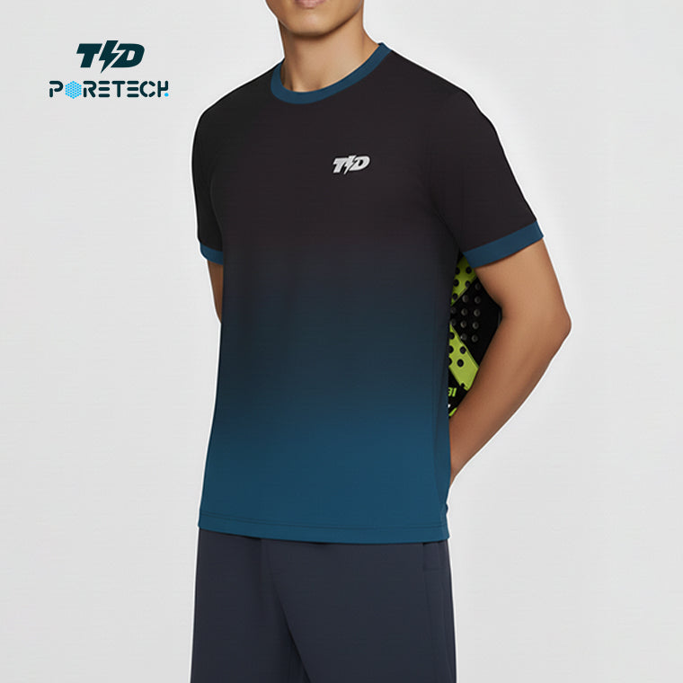 TDACTIVE Jersey Padel Pria Polo PoreTech 