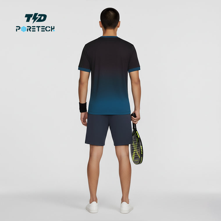 TDACTIVE Jersey Padel Pria Polo PoreTech 
