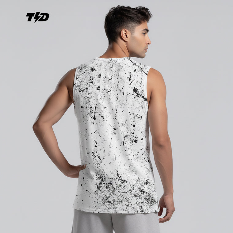 TDACTIVE Kaos Kutung Lari Running Pria Kalcer vtank 