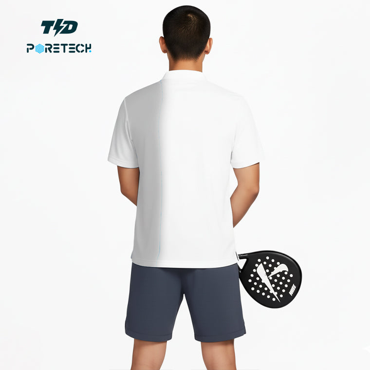 TDACTIVE Jersey Padel Pria Berkerah 