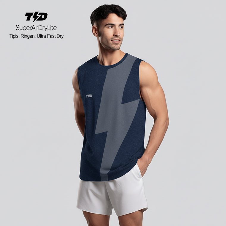 TDACTIVE kutung tank running pria tdbolt 