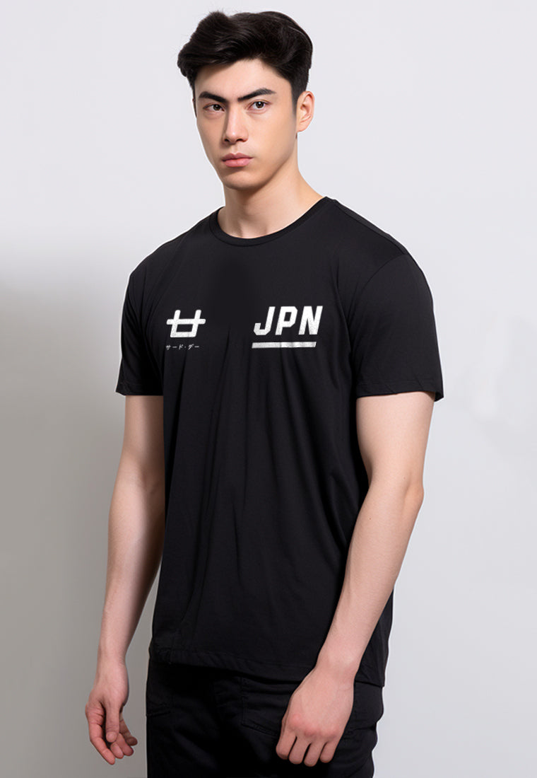 Third Day MTC55C logo JPN blk T-shirt Hitam