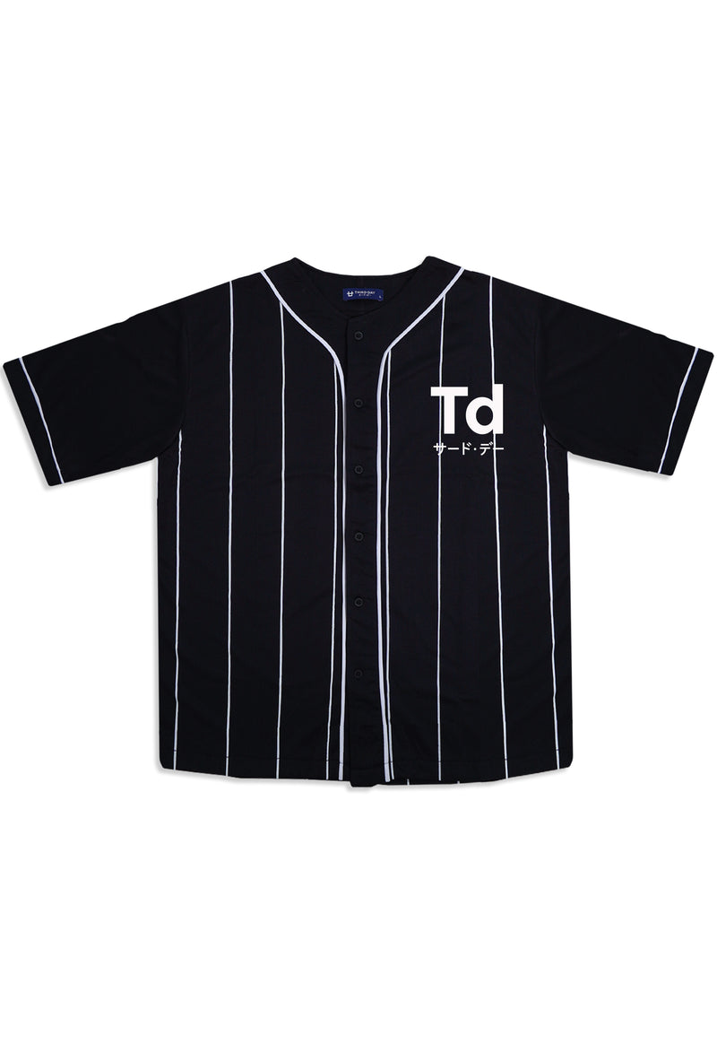 Third Day MTD37D baseball tdmodern blk T-shirt Hitam
