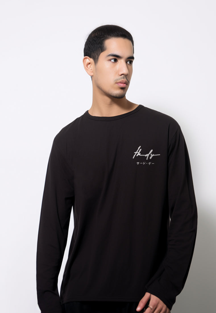 Third Day MTE51 long sleeve Kaos Tangan Panjang thdysign Hitam