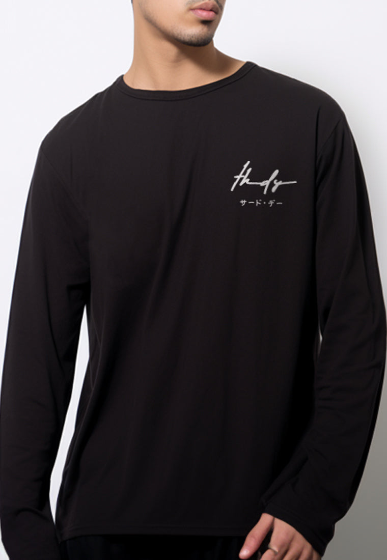 Third Day MTE51 long sleeve Kaos Tangan Panjang thdysign Hitam