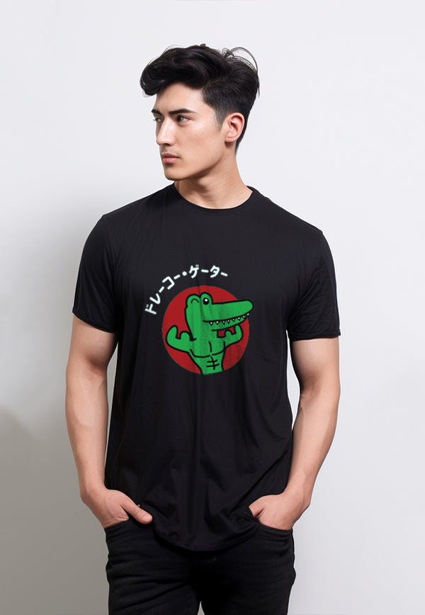 Td Friends MTE91 draco muscle blk T-shirt Hitam