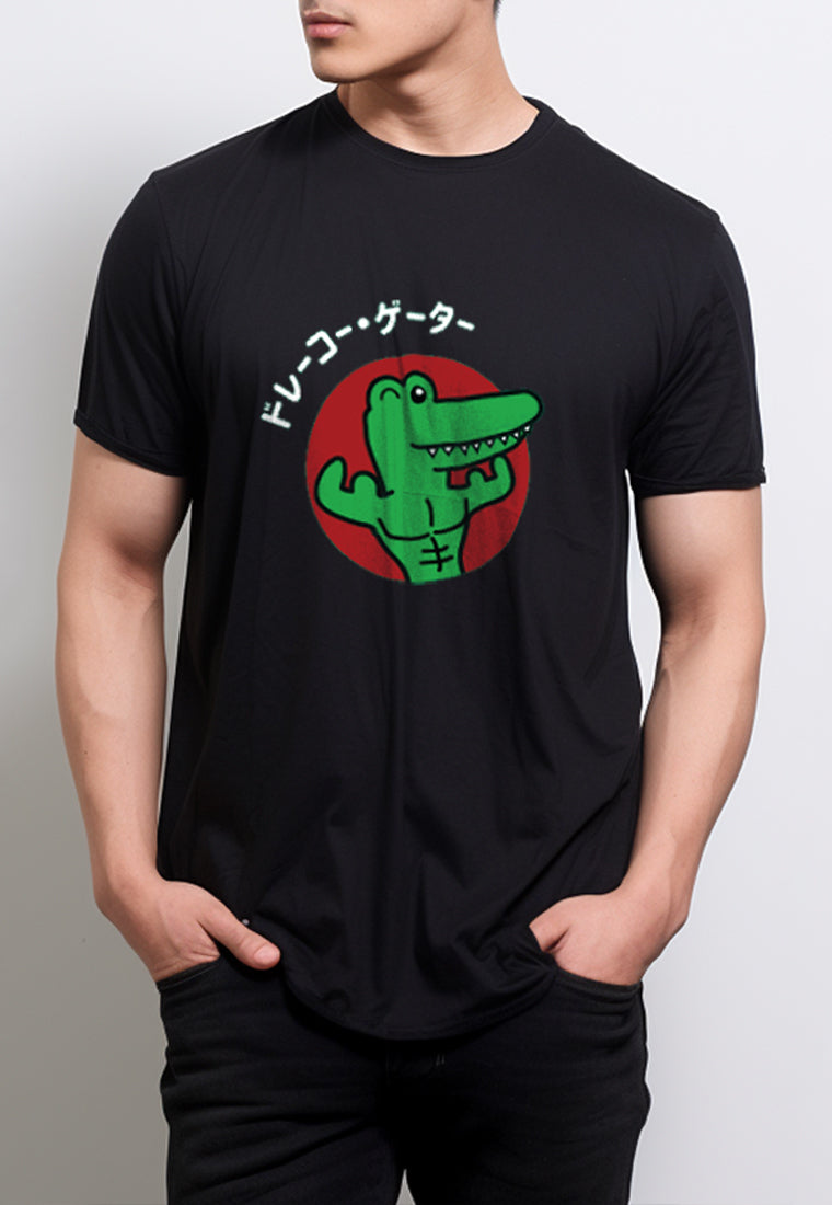 Td Friends MTE91 draco muscle blk T-shirt Hitam