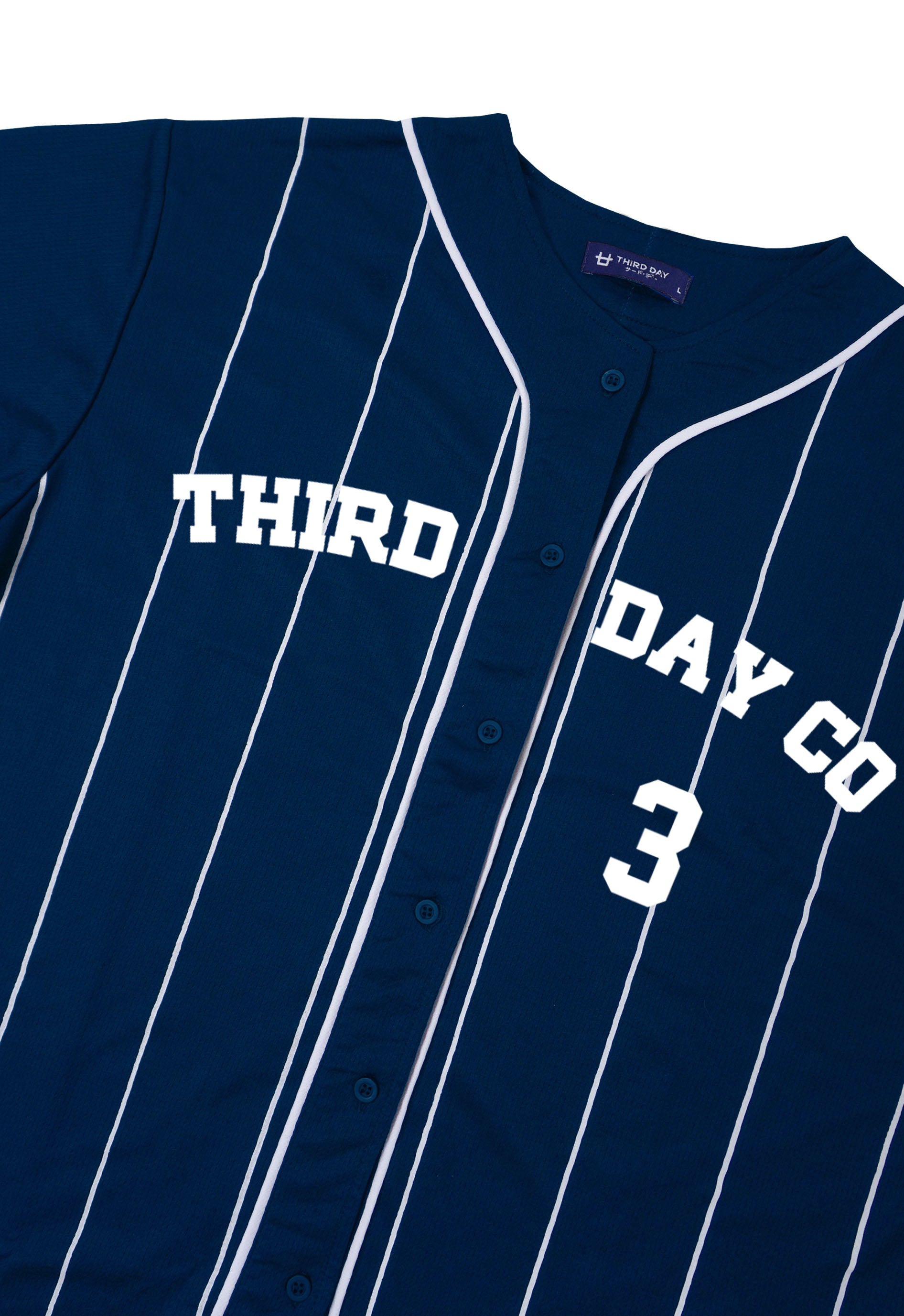 Third Day MTF02 bball tdco blok nvy Kaos Pria Navy