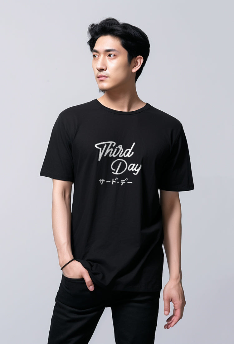 Third Day MTF23 third day mk blk kaos pria Hitam