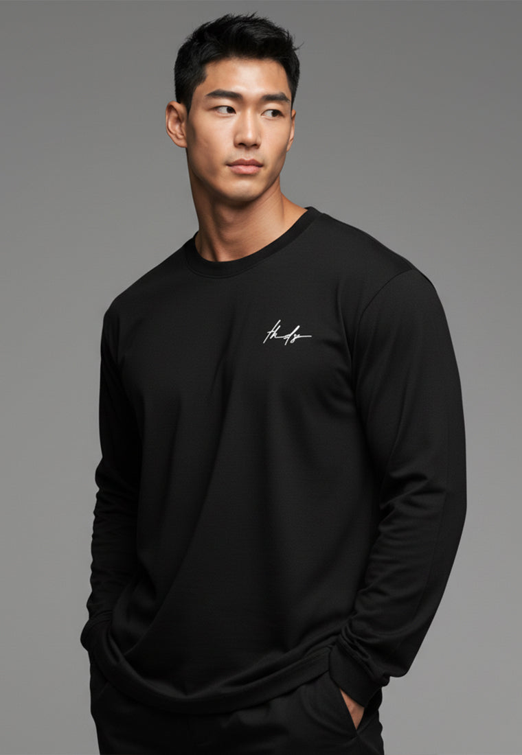 Third Day MTH81 l/s long sleeve Kaos Tangan Panjang Thdy Sign Hitam