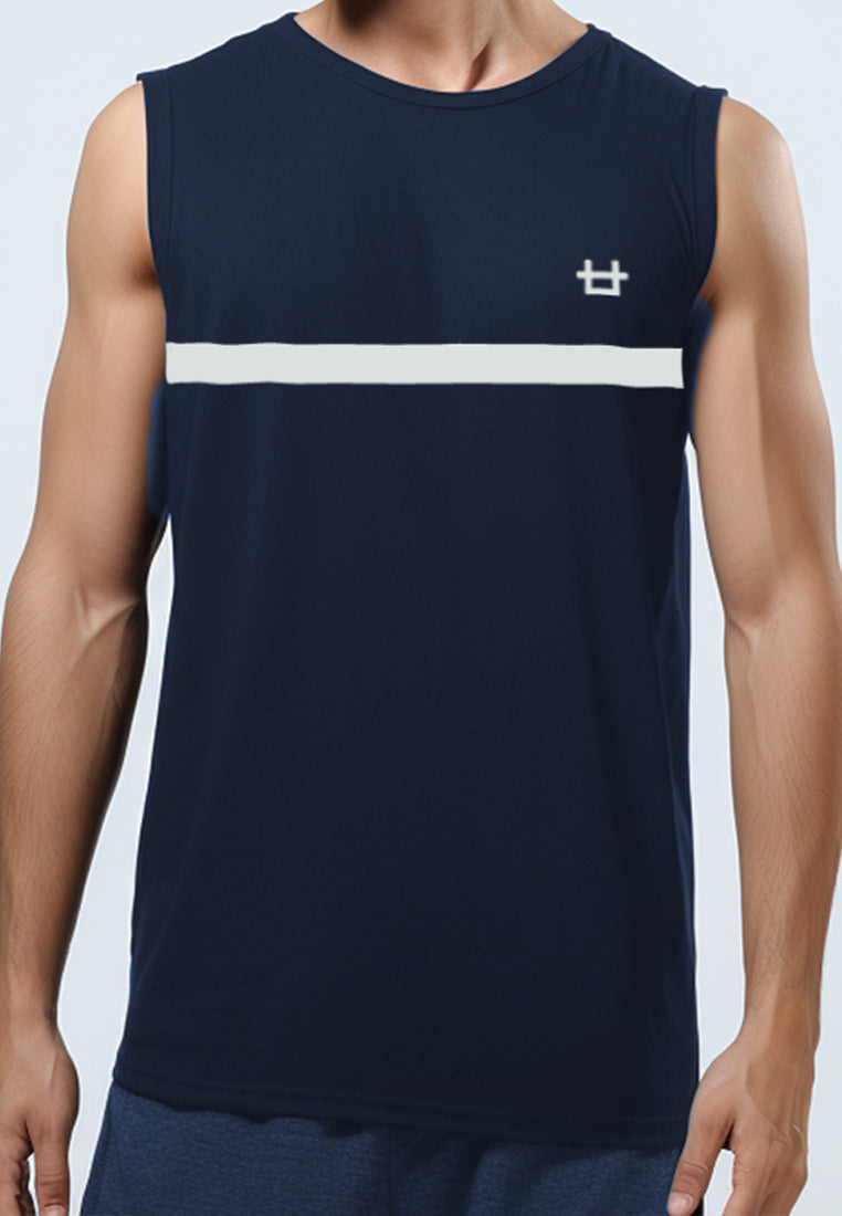 Third Day MTI57 Kutung Pria Casual SVN Thickblock Logo Chest Navy