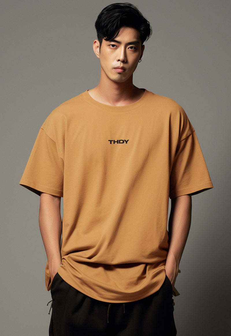 Third Day MTJ44 Kaos Oversize Distro Pria Thdy Dateng Khaki