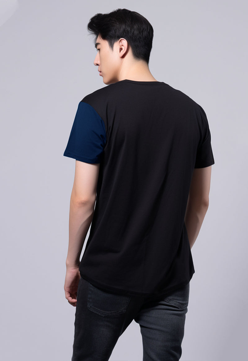 Third Day MTJ79 Kaos TShirt Pria Instacool Logo Black Arm Navy