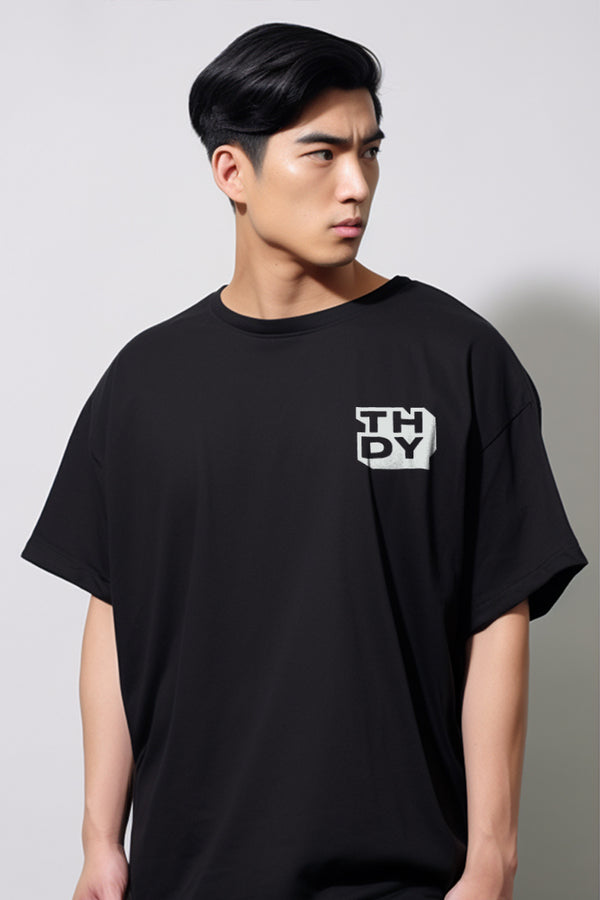Third Day MTK28 Kaos Oversize Distro Pria Thirdday Thdy Blok Dakir Hitam