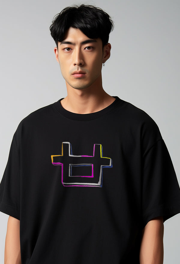 Third Day MTL97 kaos t shirt pria oversize thirdday colorful logo hitam
