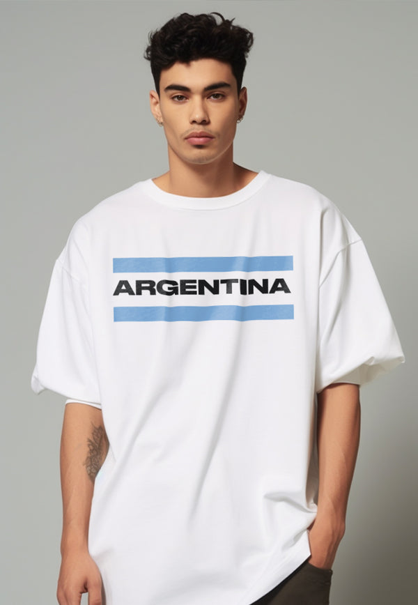 Thirdday MTM02 kaos oversize distro pria argentina putih