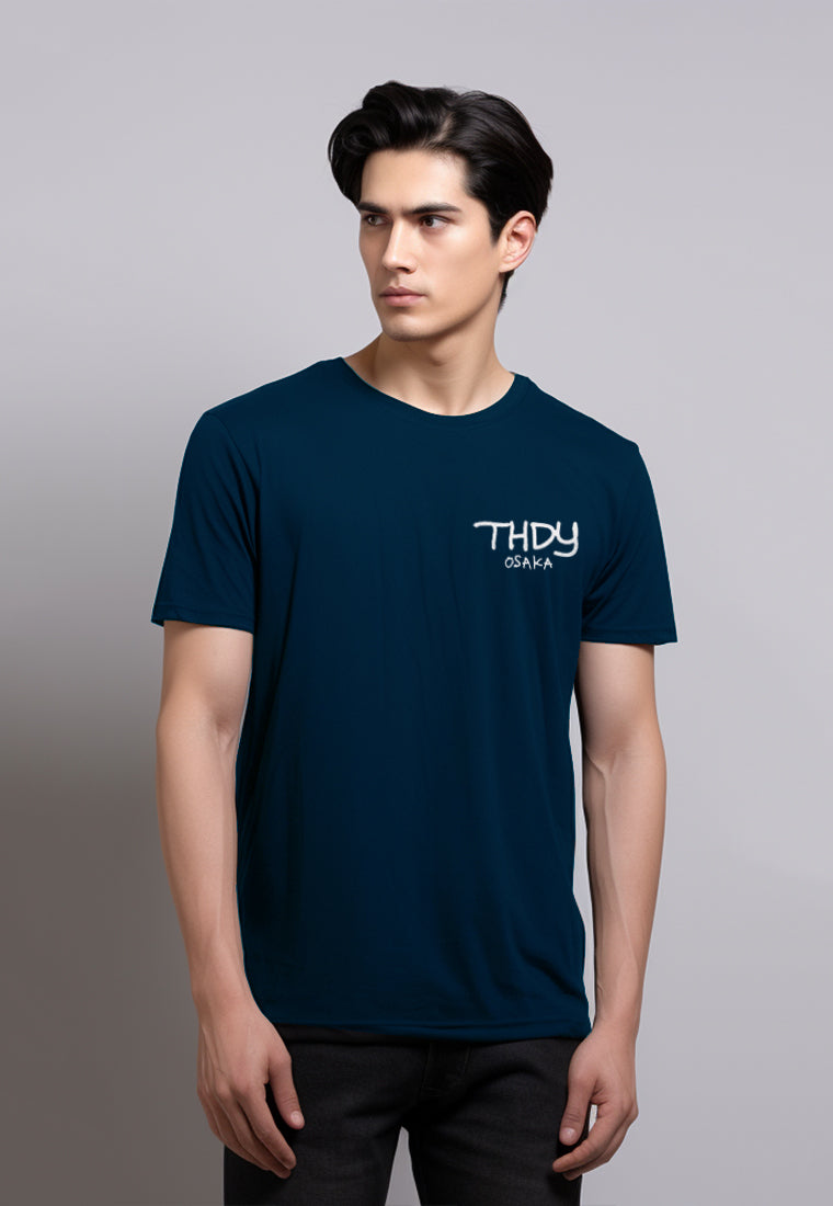 Third Day MTM92 kaos pria distro instacool tulisan thdy handwriting osaka navy