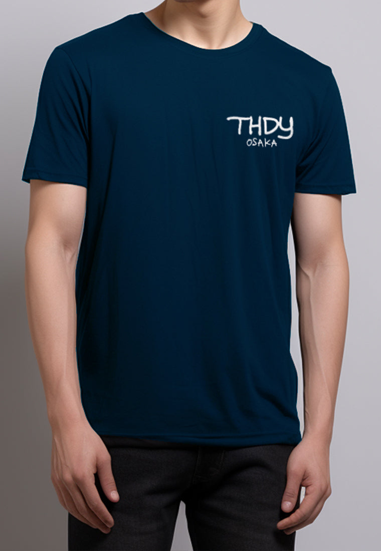 Third Day MTM92 kaos pria distro instacool tulisan thdy handwriting osaka navy