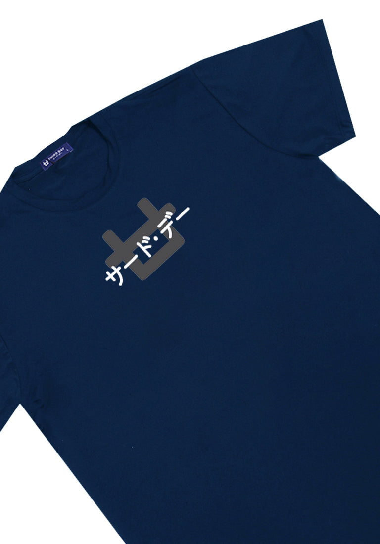 Third Day MTM95 kaos pria distro instacool insta logo katakana navy