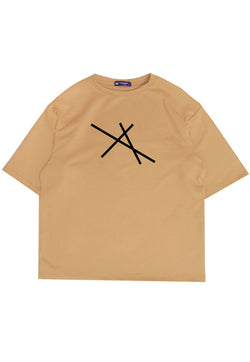 Third Day MTN07 kaos oversize abu abu garis scuba bahan tebal khaki