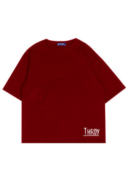 MTN25 kaos oversize abu abu tebal thrdy scratch abu
