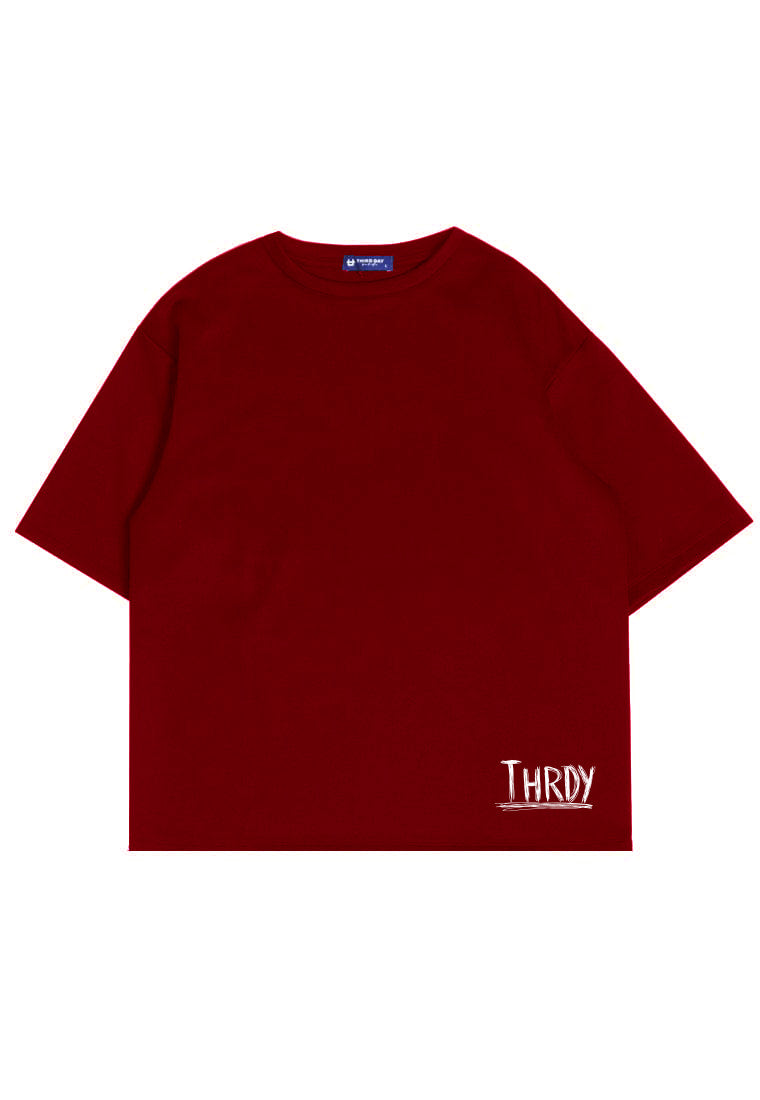 MTN25 kaos oversize abu abu tebal thrdy scratch abu