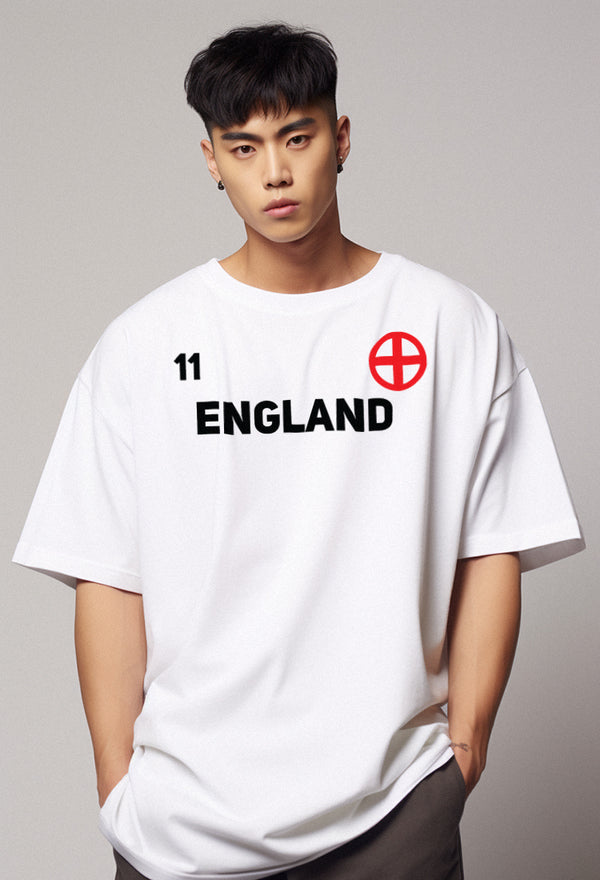 Third Day MTO19 Kaos T-Shirt Pria Oversize Thirdday England Putih