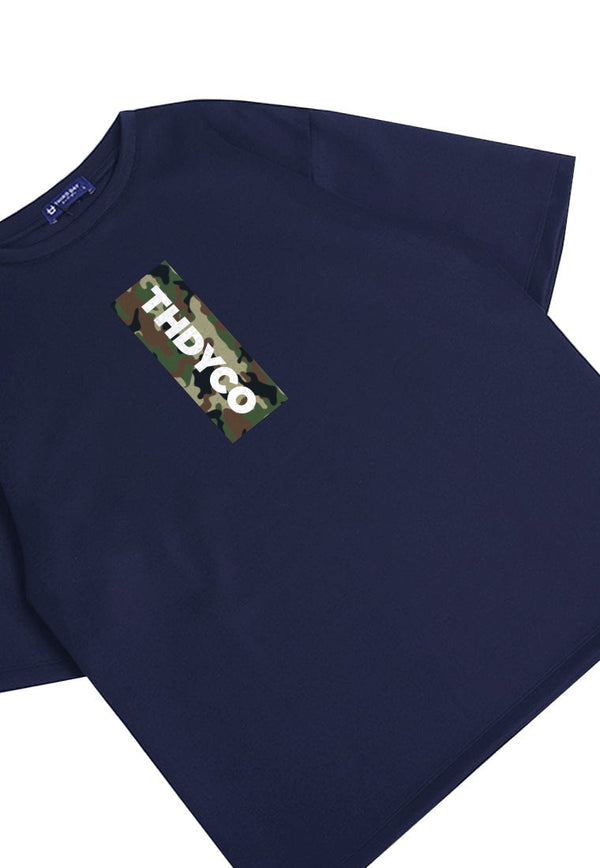 MTO39 kaos oversize army camo scuba bahan tebal kaos distro pria thdyco navy