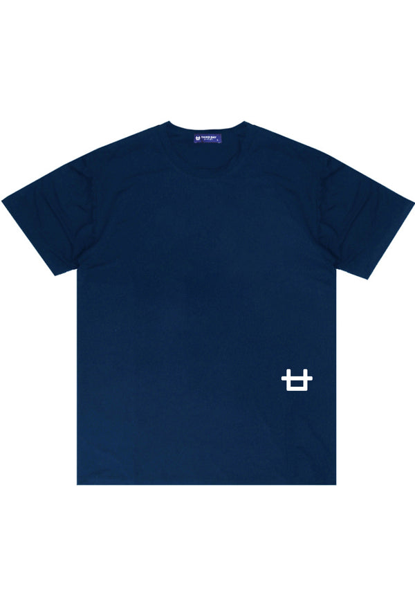 MTR13 Kaos T-Shirt Pria Instacool unisex "icon logo liver" navy